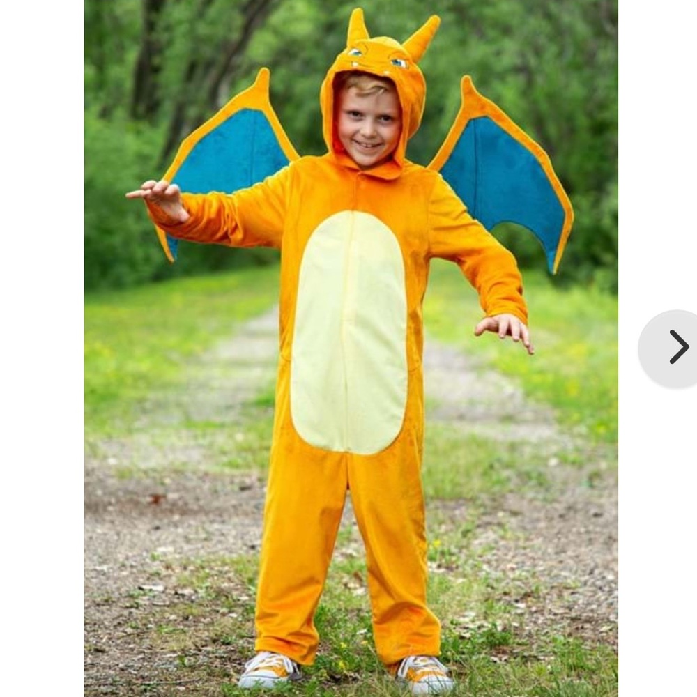 Charizard / Charmander Kids Costume 3T-4T